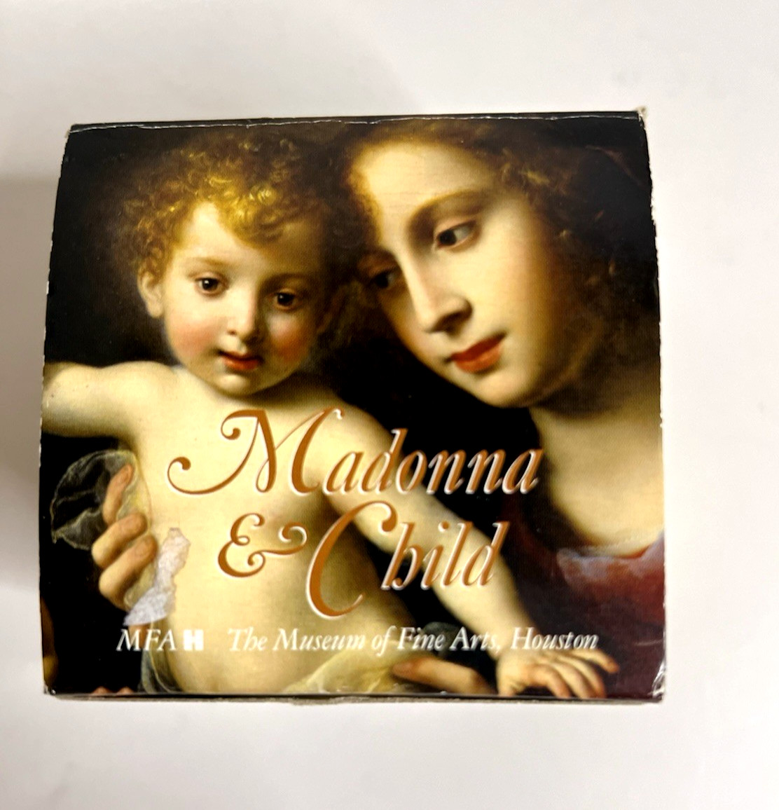 Madonna & Child Art Cube Collection Museum of Fine Arts Houston with Booklet