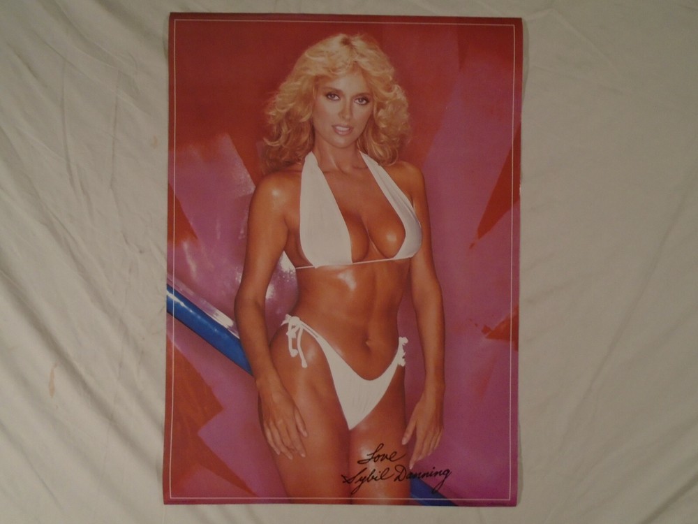 Sybil Danning Poster Sexy White Bikini