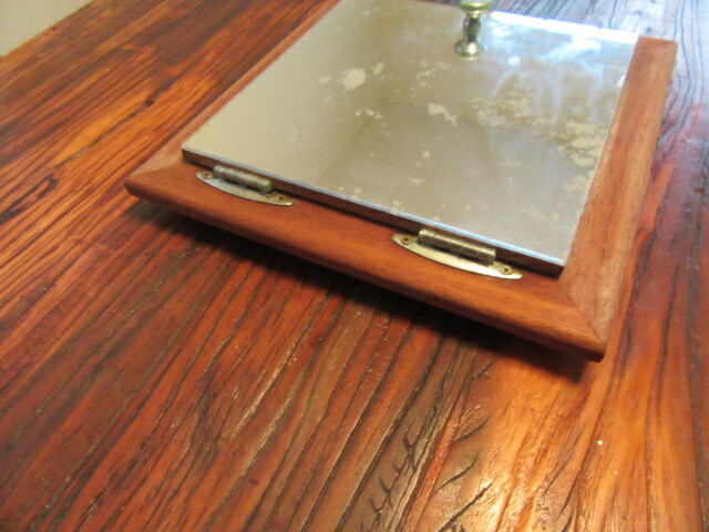 Teak Cabinet Door & Frame 12" x 12" Overall