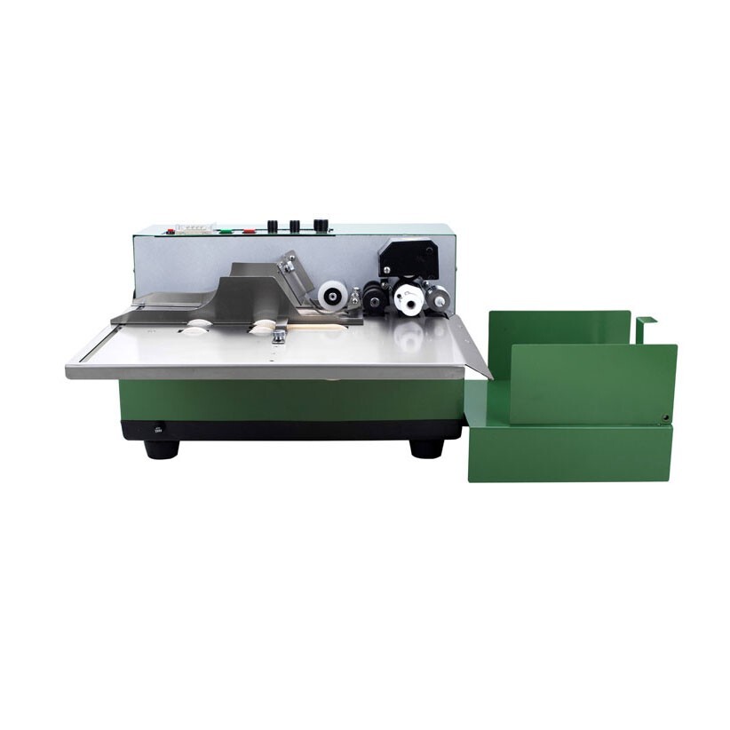 110V Solid-ink Coding Machine Auto Dry Ink Coding Machine Print Date Lable 60hz