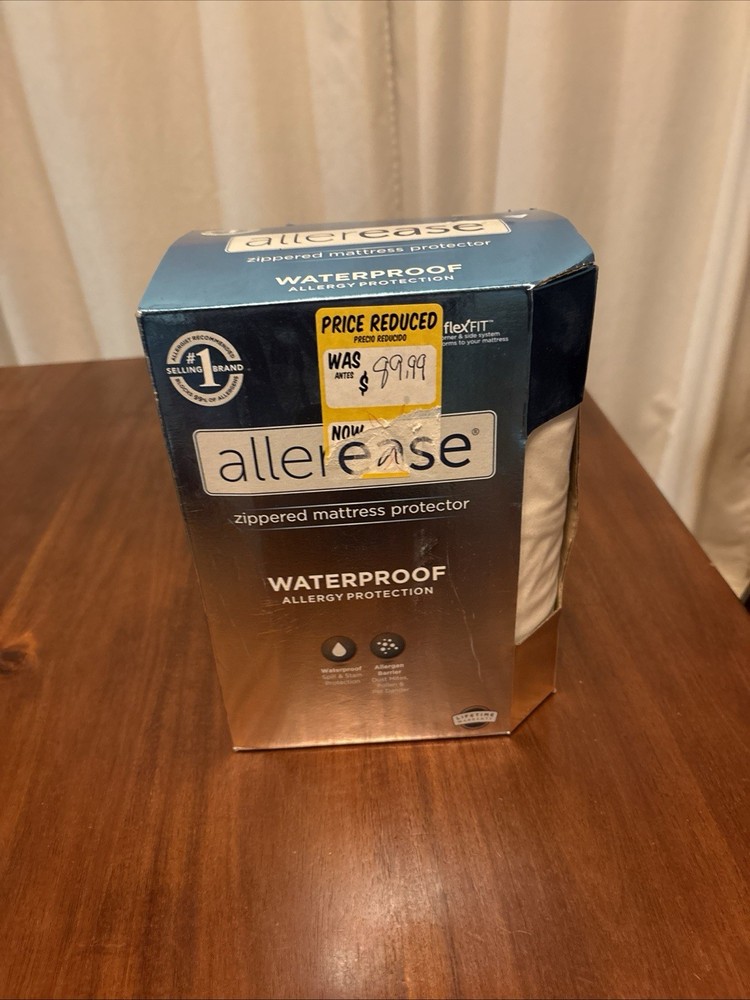 Allerease Maximum  Zippered Mattreess Protector waterproof  38.5 x 74.5in