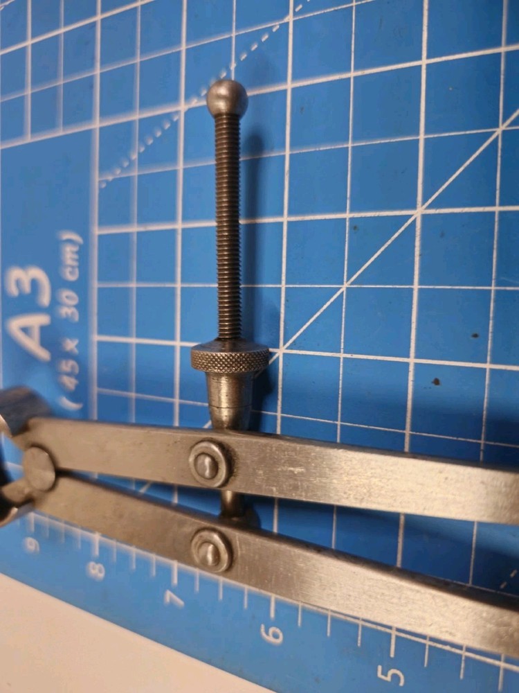 Vintage Lufkin 8½" Spring Inside Caliper Machinists Tool
