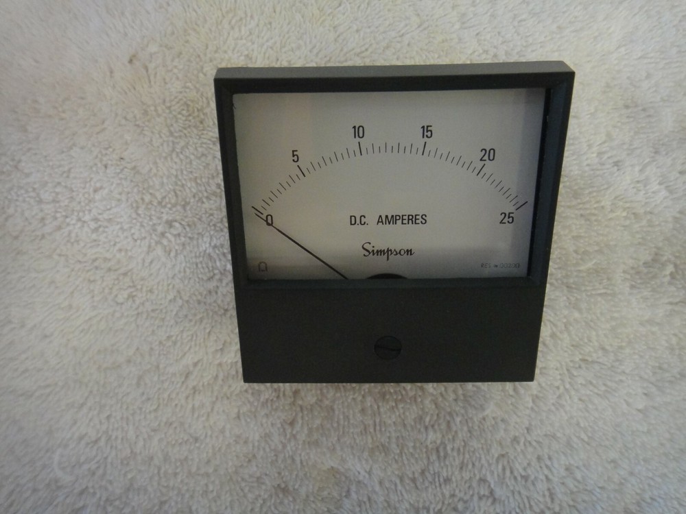 NIB Simpson Panel Meter 17482