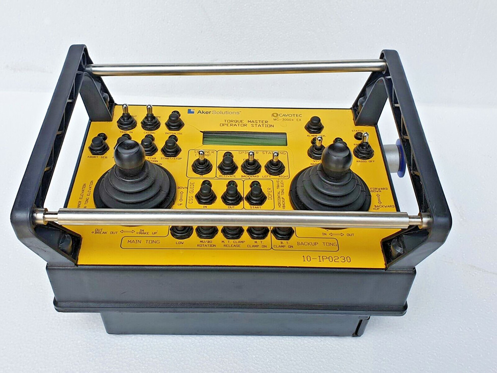 CAVOTEC MC-3000 EX Remote Aker Solutions Torque Master Operation Station
