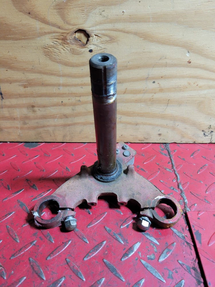 1964 Suzuki K10 80cc Lower Triple Tree Assembly