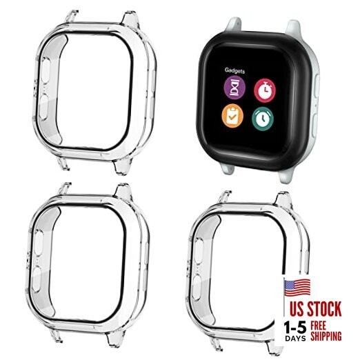 [3-Pack] Case Compatible Screen Protector for Gizmo Watch 2 Clear+Clear+Clear