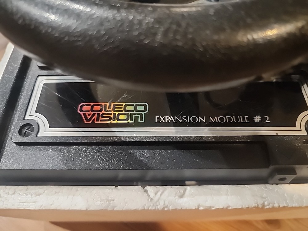 Coleco Vision Expansion Module #2 Steering Wheel