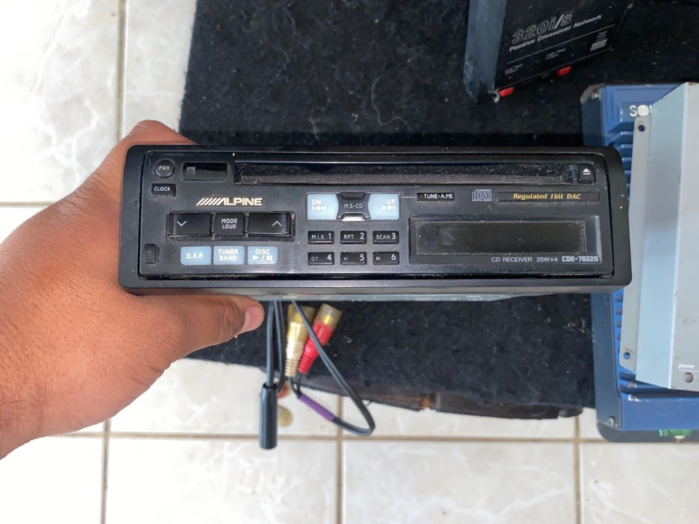 alpine cde-7822s