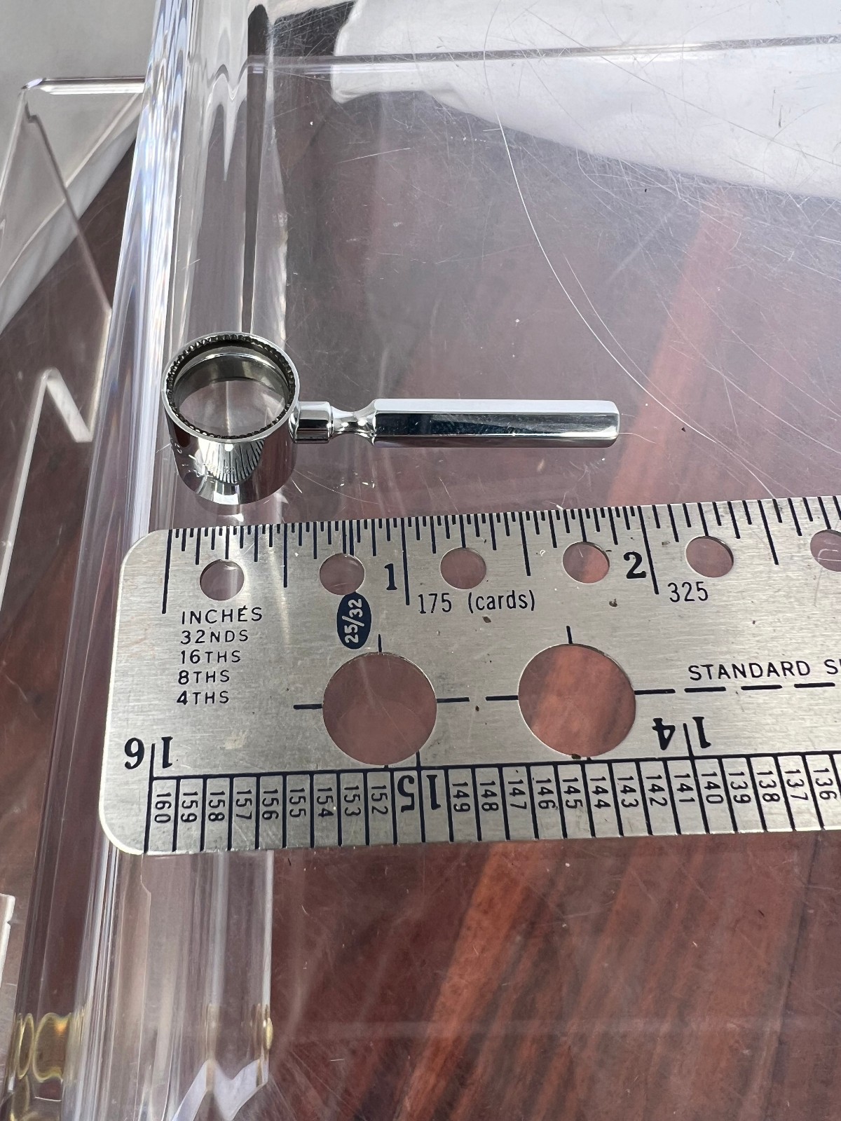 Vintage Bausch & Lomb 14X B & L Doublet Magnifier Made In USA RARE HTF