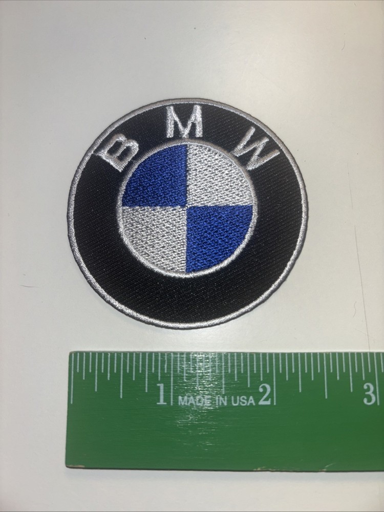 BMW Embroidered Patch 2 1/2”