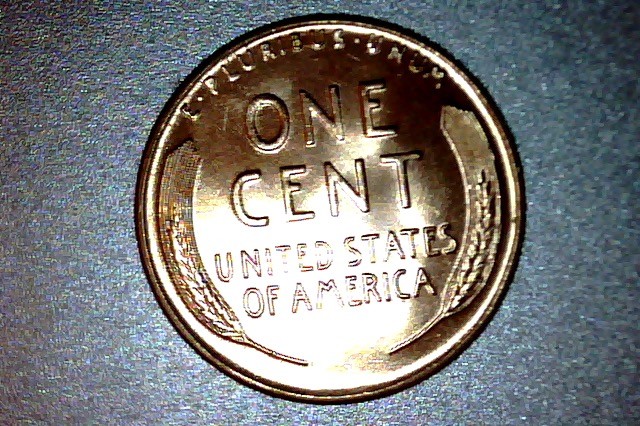 1958-D FILLED 9 VARIETY ERROR , BU