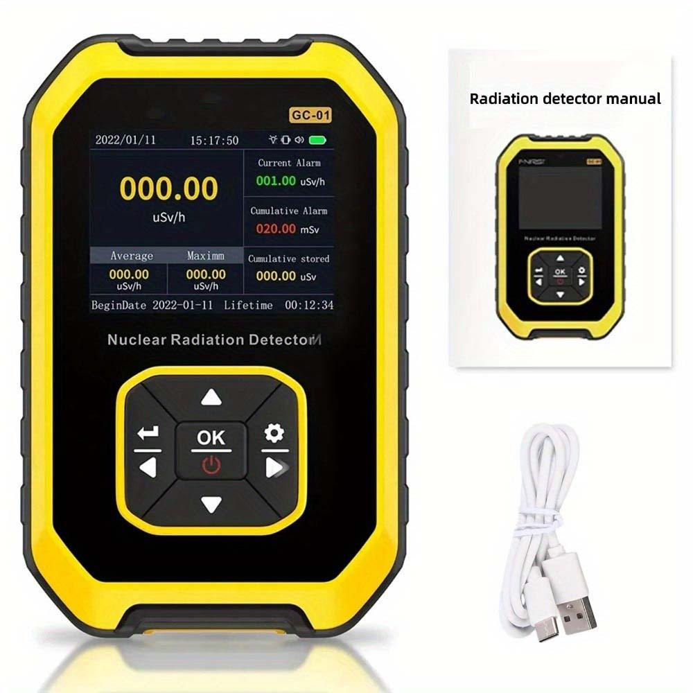 Multi-Functional Radiation Dosimeter Suitable for Ceramic Tile & Marble Testing