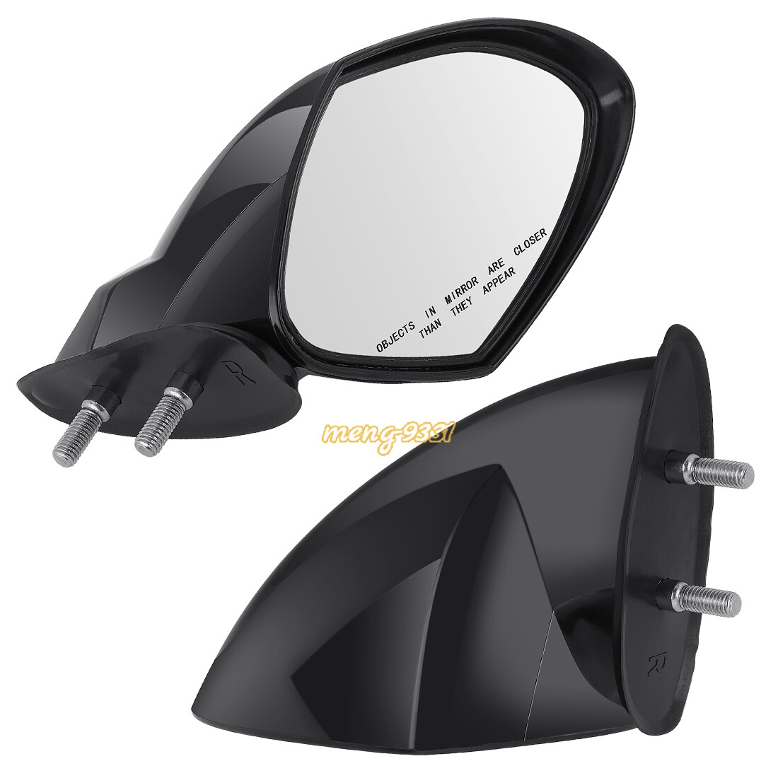2 Rear View Mirror for Yamaha 2005-2009 WaveRunner VX1100 Deluxe Cruiser Sport