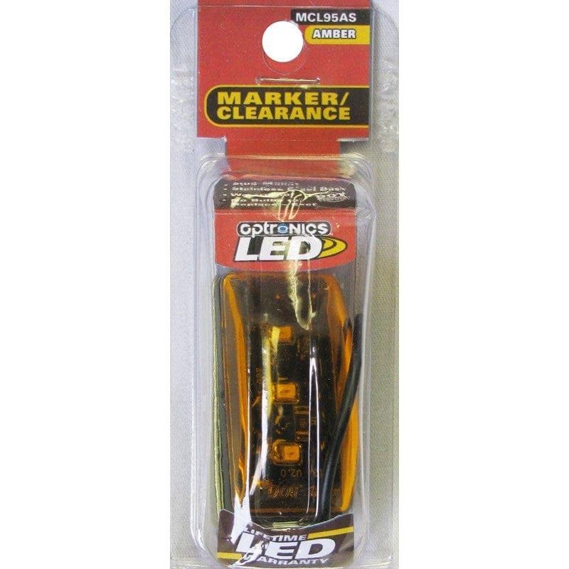 Optronics LED Amber Sealed Stud Mount Side Marker #MCL95AS