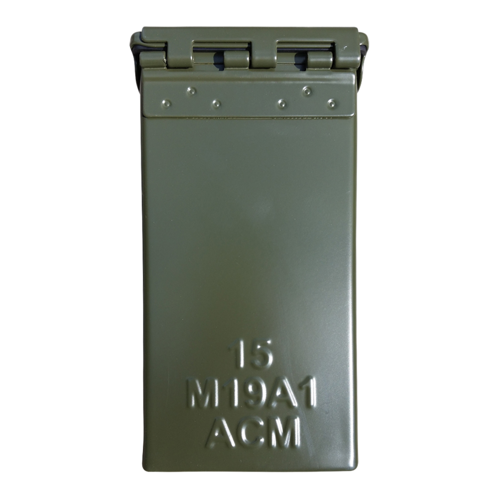 STENCILED 12-PACK NEW 30 CAL M19A1 MIL SPEC EMPTY AMMO CANS