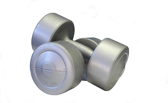 Ader Plastic Dumbbells 10lb Pair