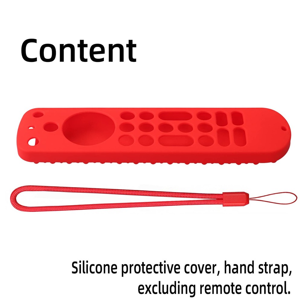 Silicone Cover for Voice Remote Pro 2022, Case Black