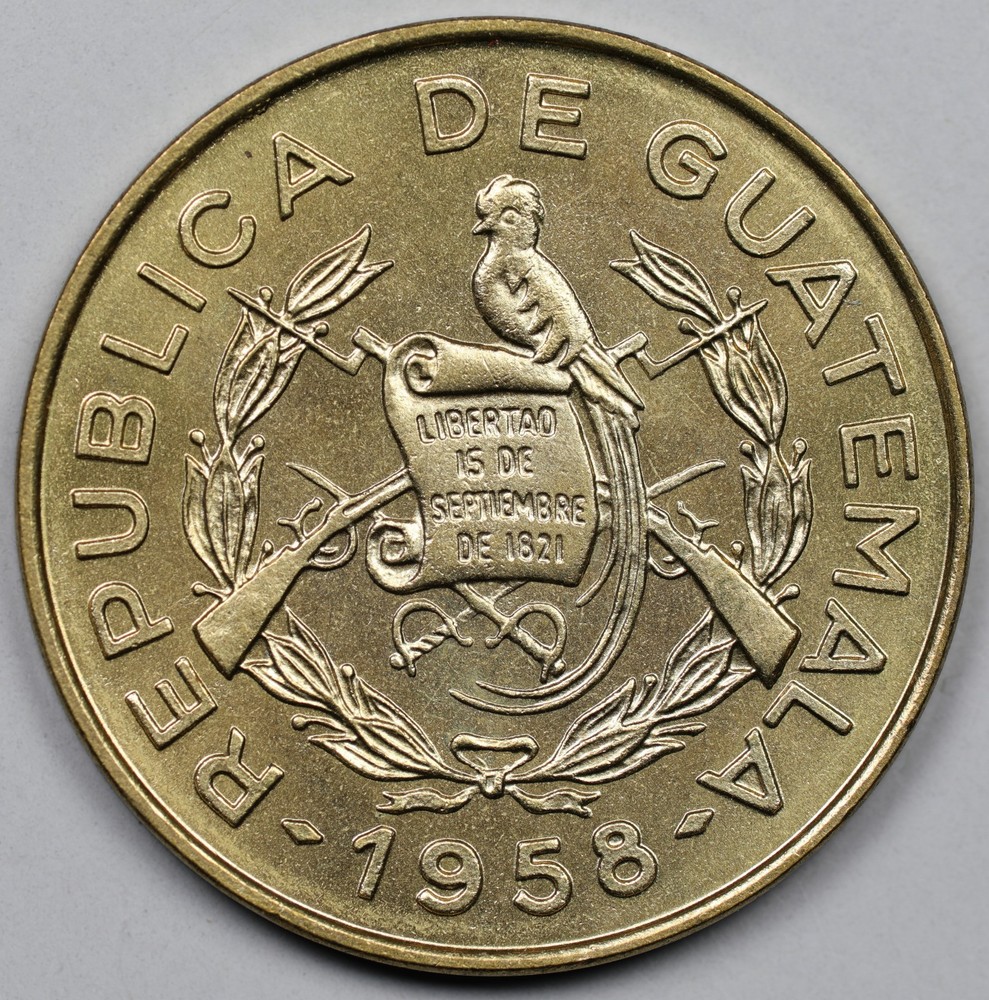 1958 Guatemala 1 Centavo