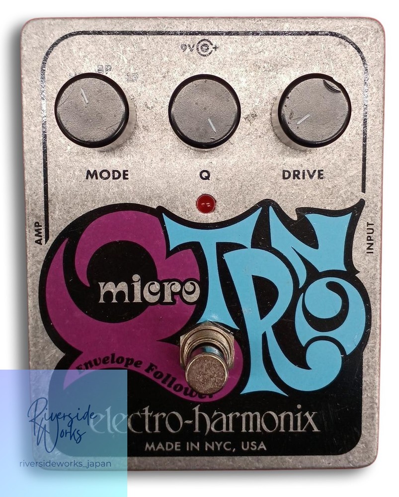 ELECTRO-HARMONIX MICRO Q TRON Effects Pedal (Lamp Issue) JP