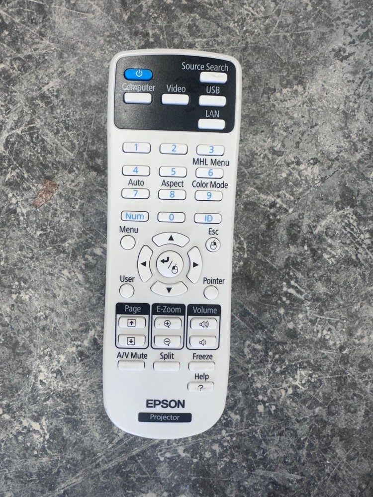 Genuine Epson 162636600 Projector Replacement Remote Control Seiko