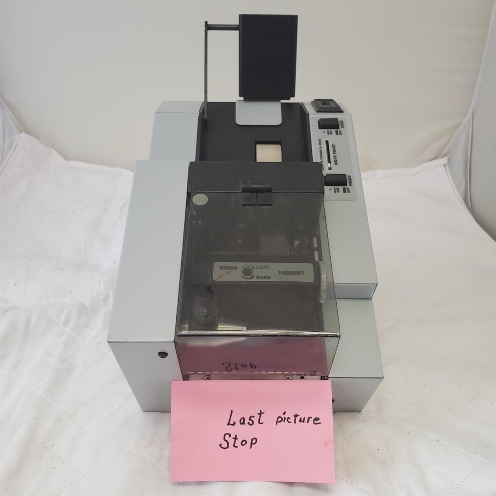 Hedman DI-50 Tabletop Endorser and Document Imprinter