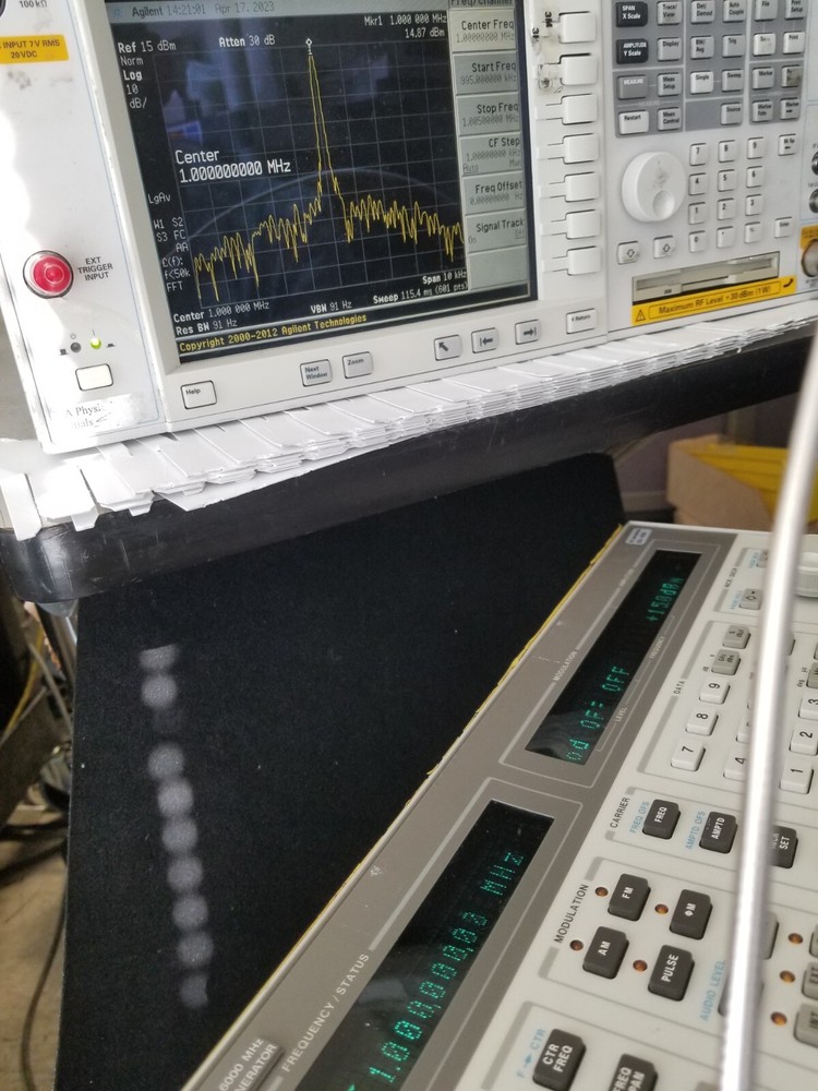 HP8665B RF Generator 6 GHZ NO ERRORS!!! AM/FM/Phase/Pulse/Sweep