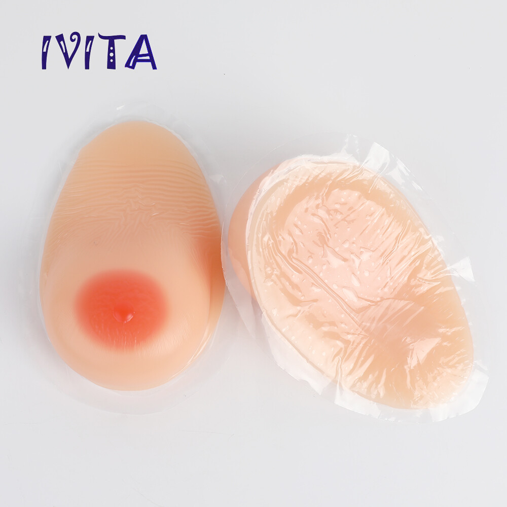 A-EE Cup Teardrop Self-adhesive Long Silicone Breast Forms CD TG Bra Enhancers