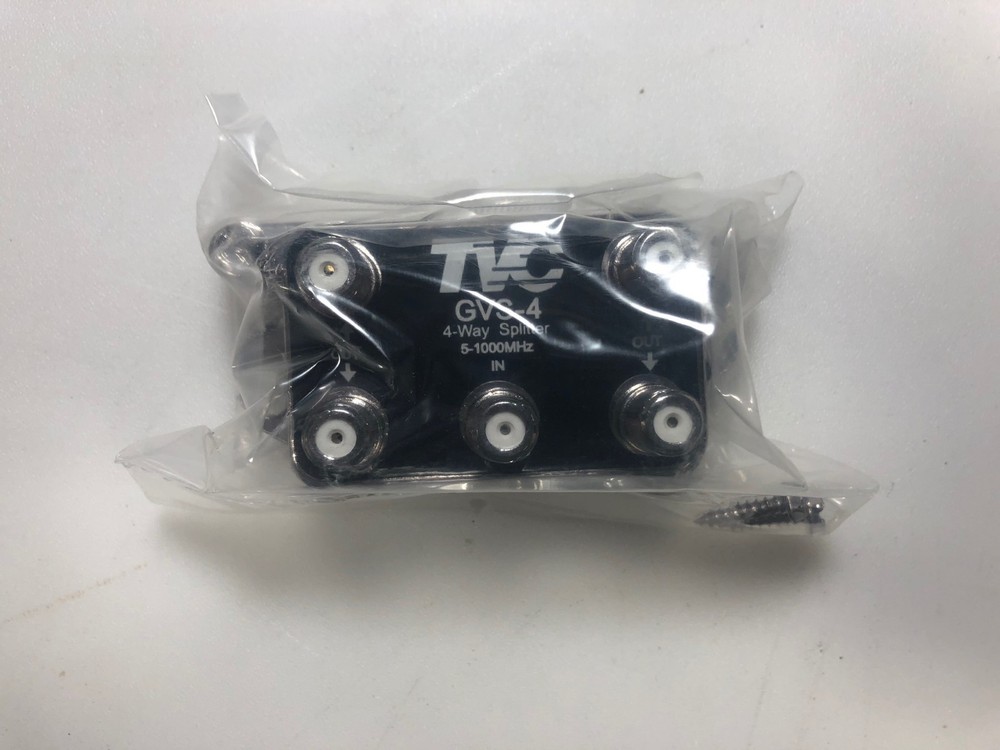 TVC GVS-4 Vertical 4 Way Splitter