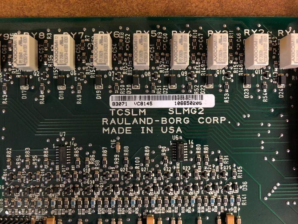 Rauland Borg TCSLM SLMG2 Board
