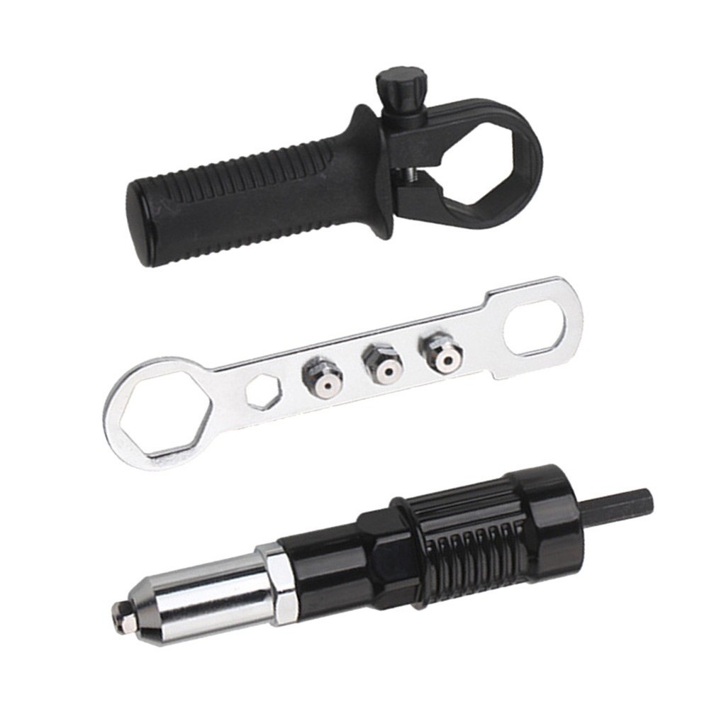 Metal Rivet Shooter Connector Pulling Machine Joint Right Angle Drill Adapter