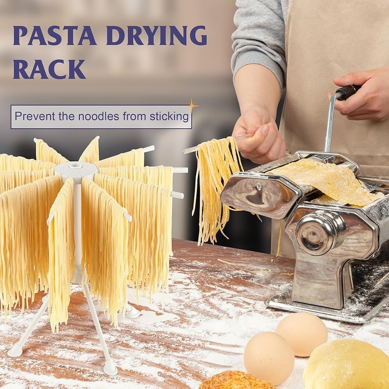 Pasta Maker Machine Adjustable Thickness 9 Settings Manual Pasta Cutting Kit New