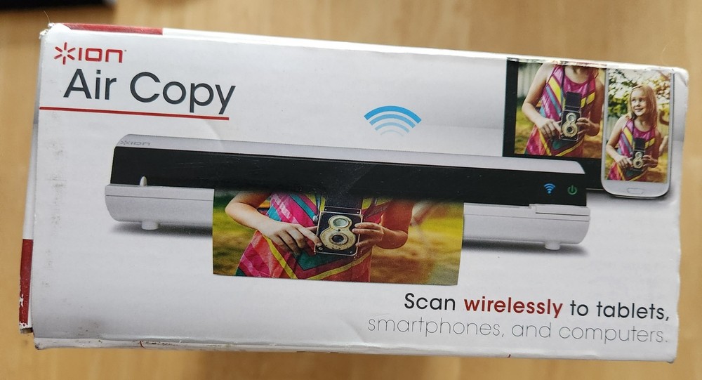 ION Audio Air Copy Scanner Wireless Photo & Document Scanner