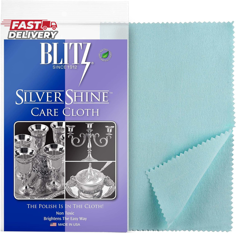 Blitz Silver Care Silver Polishing Cloth