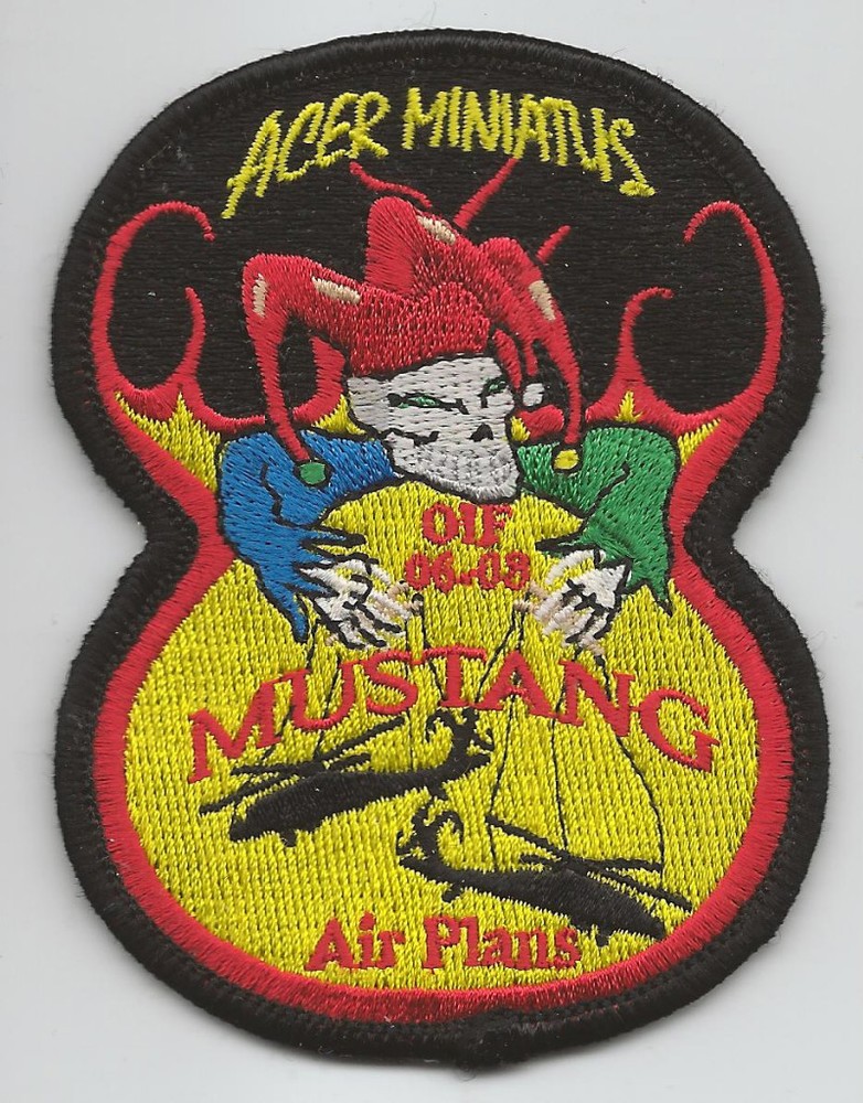 TASK FORCE MUSTANG "AIR PLANS" OIF 06-08 patch