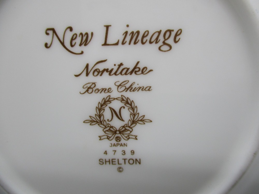 NORITAKE SHELTON CUP & SAUCER - 2 3/8" 0306E