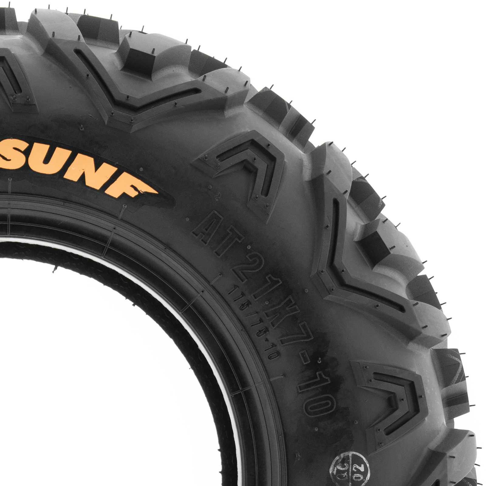SunF 19x7-8 ATV UTV 19x7x8 All Terrain Tires 6 PR A051 - Pair of 2 POWER II