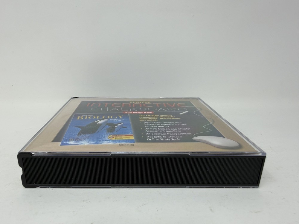 Glencoe Biology: Interactive Chalkboard PC MAC CD-ROM - Chapter 1 - 39 - 3 Discs