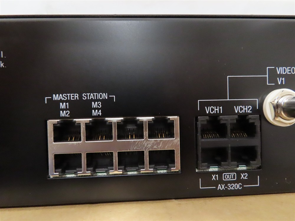 Aiphone AX-084C Central Exchange Unit 8-Door Master AX Video Intercom System