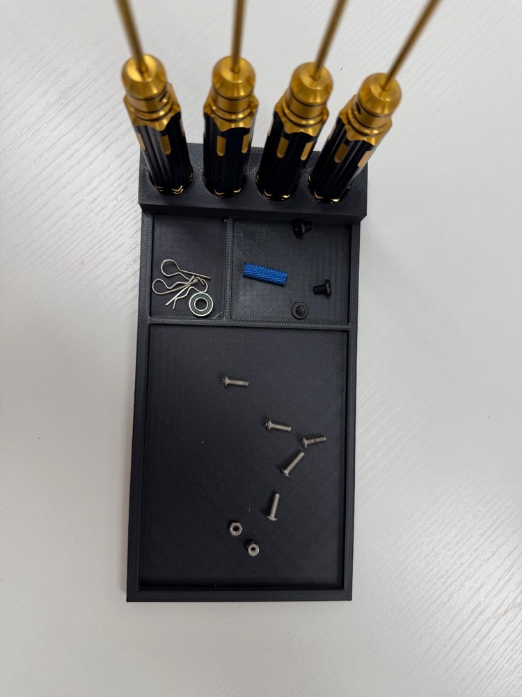 RC Tool Holder Organizer for Pit Table – 3D Printed RC Workbench Stand