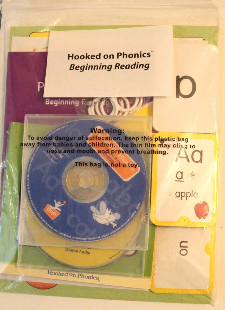 Hooked on Kindergarten Learning System Reading Math Writing Phonics Complete