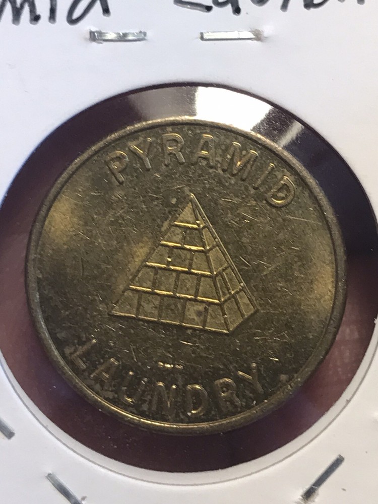 Laundry Token - Pyramid Laundry - Mendham, New Jersey