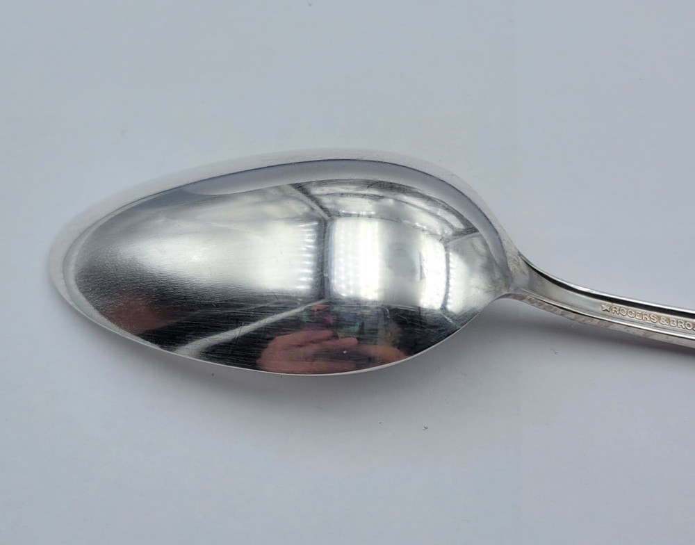 Tablespoon / Serving Spoon ~ Starlight by Rogers & Bro Silverplate Flatware 8.5"