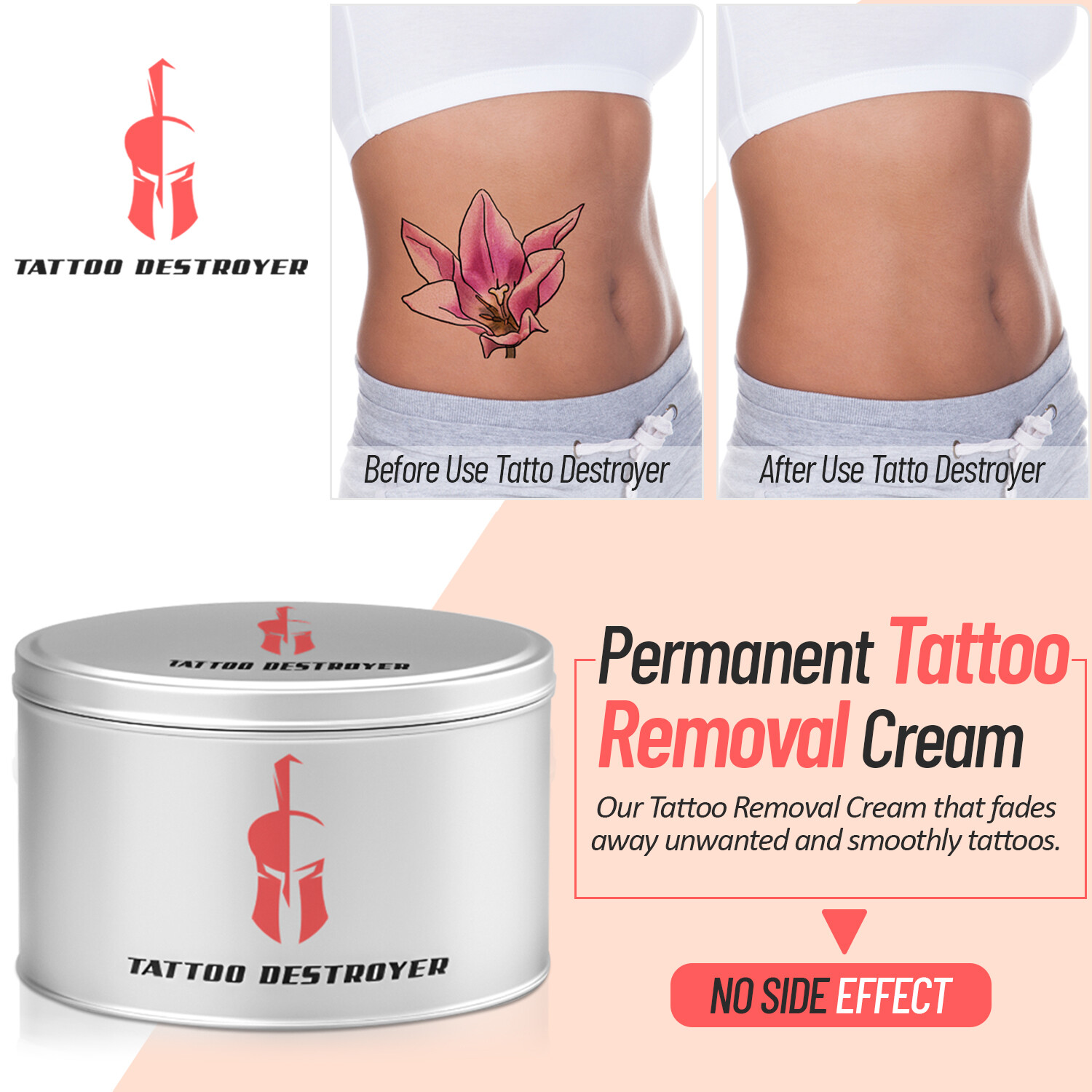 Tattoo Removal Cream Natural Fading system wrecking balm