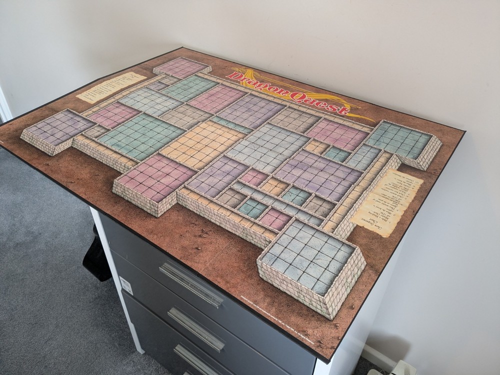 Spares & Replacements - 1992 Dragon Quest Replacement Gameboard