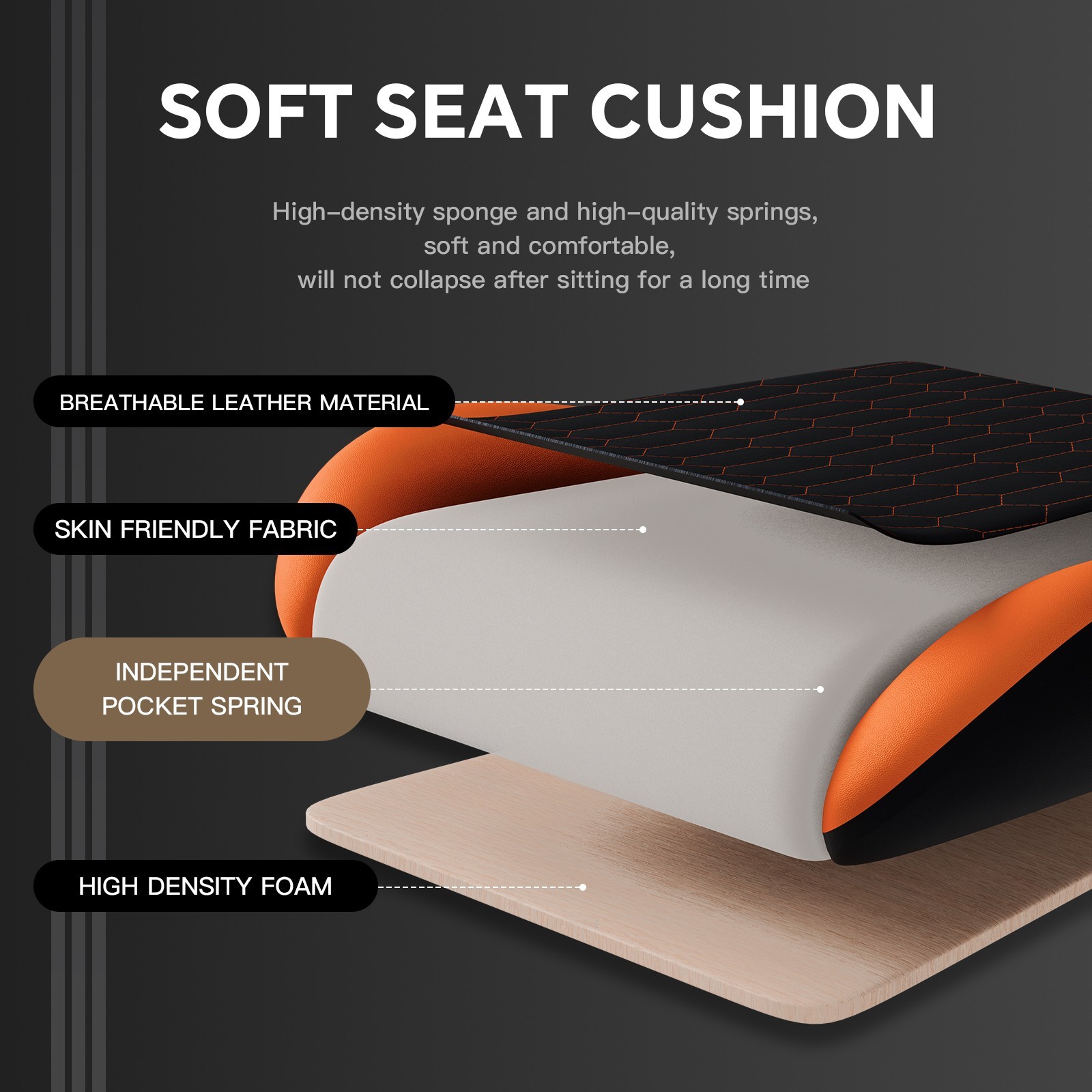 Gaming Chair with Footrest,High Back Gaming Chairs Ergonomic Office Gamer Chair