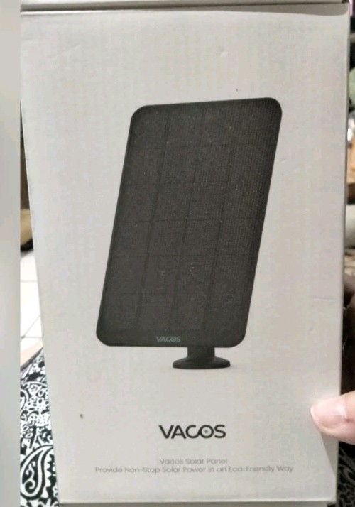 Vacos Solar Panel Powered 5 Volt