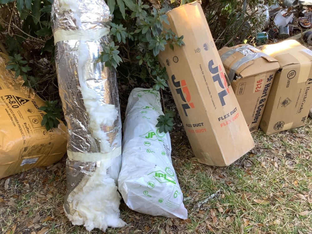 LARGE HVAC TOOLS, SUPPLIES, MATERIALS LOT