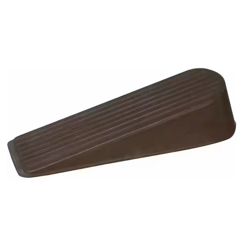 Brown Rubber Door Stops (2 per Pack)