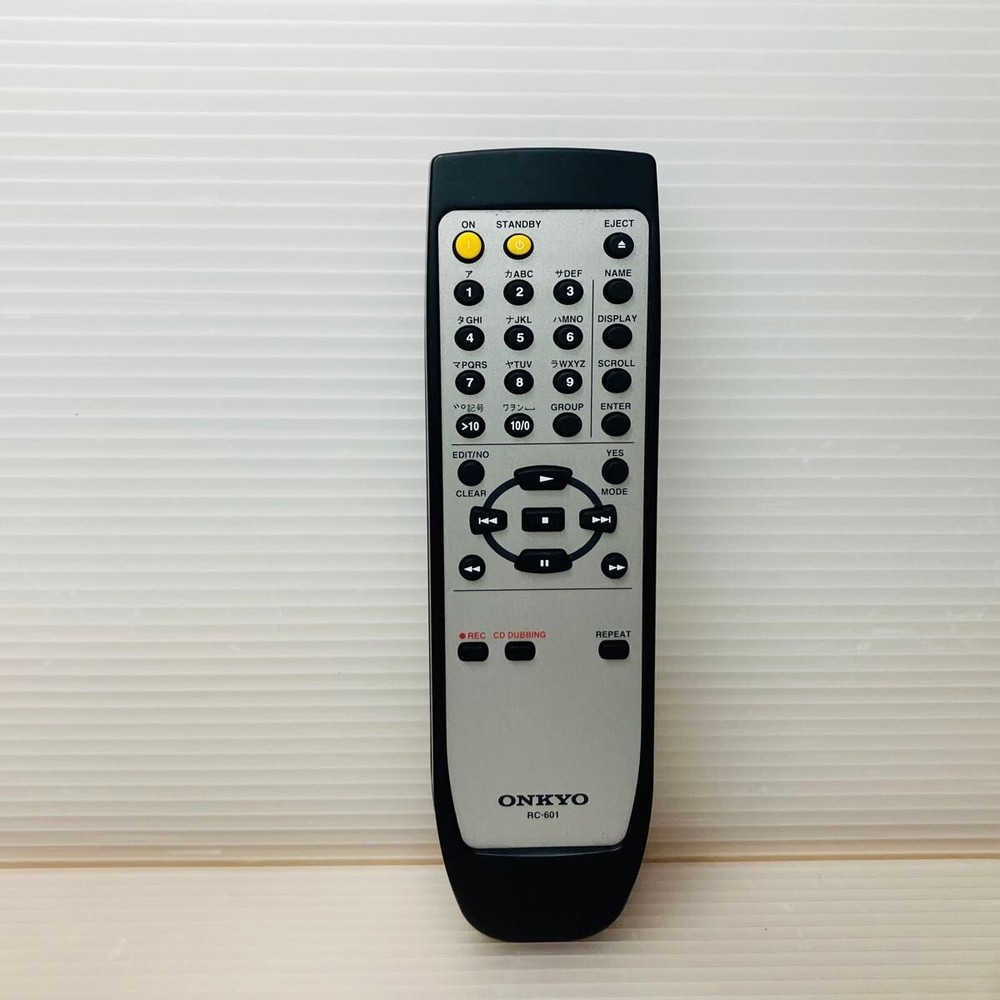 ONKYO MD Recorder MD-133 with remote control MD deck High Speed Silver USED