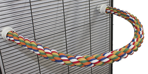 Flex Rope (Medium) (2 Pack) - Small Pet Cage Accessory - Sugar Glider, Marmoset